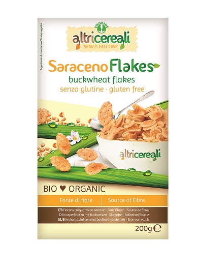 ALTRICEREALI SARACENO FLAKES BIO 200 G - Farmacia Murachelli Di Putelli dr. Giovanni