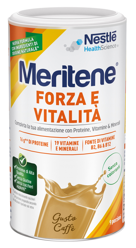 MERITENE FORZA E VITALITA' CAFFE 270 G - Farmacia Murachelli Di Putelli dr. Giovanni