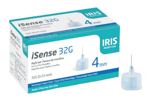 I SENSE AGO PER INSULINA GAUGE 32 4 MM 100 PEZZI - Farmacia Murachelli Di Putelli dr. Giovanni