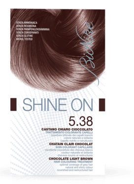 BIONIKE SHINE ON 5,38 CASTANO CHIARO CIOCCOLATO 125 ML - Farmacia Murachelli Di Putelli dr. Giovanni
