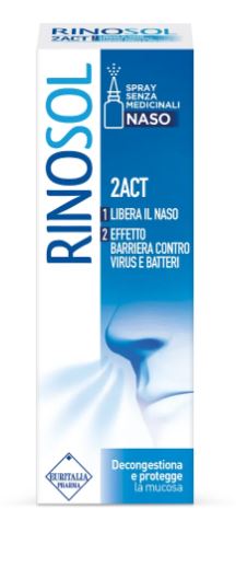 SPRAY NASALE RINOSOL 2ACT 15 ML - Farmacia Murachelli Di Putelli dr. Giovanni