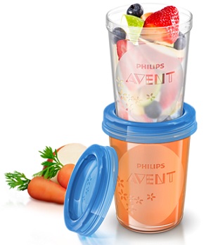 AVENT VASETTI VIA COPERCHIO 240 ML 5 PEZZI - Farmacia Murachelli Di Putelli dr. Giovanni