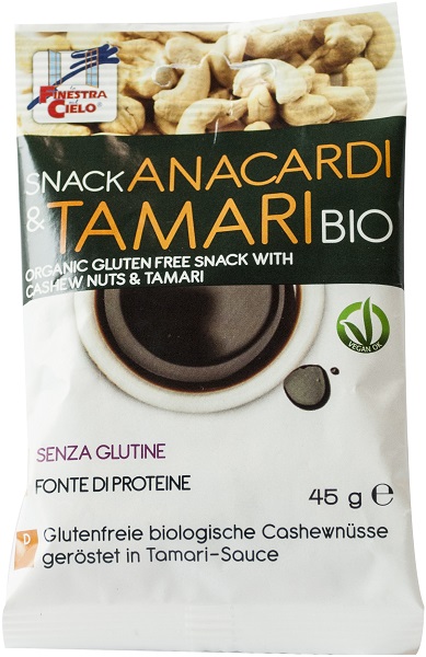 FSC SNACK ANACARDI E TAMARI BIO VEGAN FONTE DI FIBRE 45 G - Farmacia Murachelli Di Putelli dr. Giovanni
