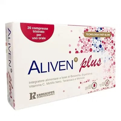 ALIVEN PLUS 20 COMPRESSE DA 1,10 G - Farmacia Murachelli Di Putelli dr. Giovanni