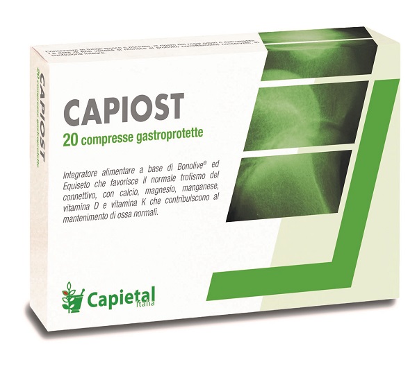 CAPIOST 20 COMPRESSE GASTROPROTETTE 28 G - Farmacia Murachelli Di Putelli dr. Giovanni