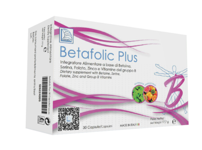BETAFOLIC PLUS 30 CAPSULE ASTUCCIO 18,6 G - Farmacia Murachelli Di Putelli dr. Giovanni