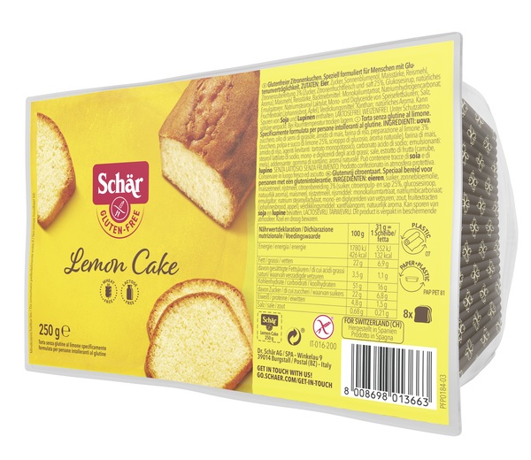 SCHAR LEMON CAKE 250 G - Farmacia Murachelli Di Putelli dr. Giovanni