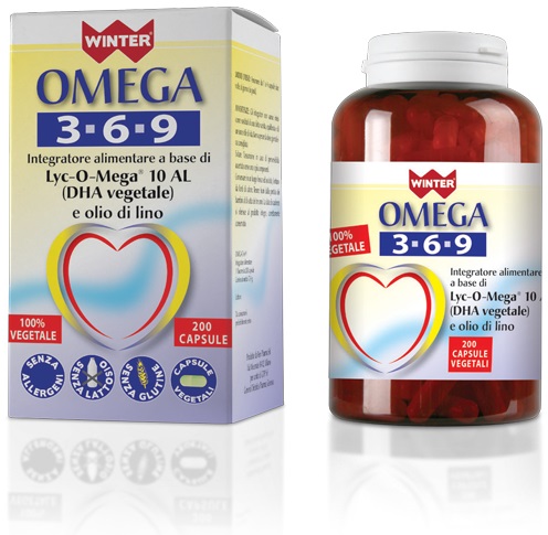 WINTER OMEGA 3-6-9 200 CAPSULE VEGETALI - Farmacia Murachelli Di Putelli dr. Giovanni