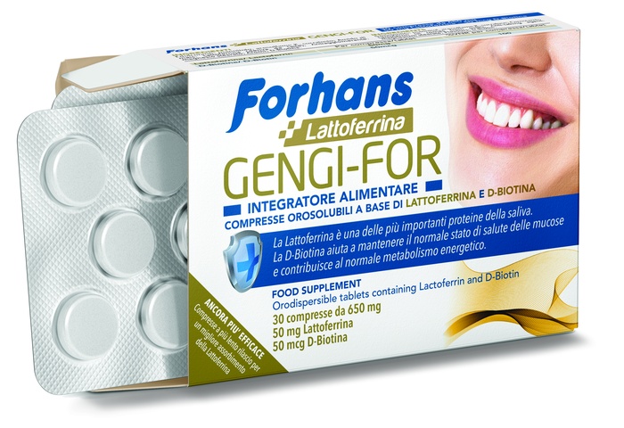 FORHANS GENGI FOR 30 COMPRESSE 19,50 G - Farmacia Murachelli Di Putelli dr. Giovanni