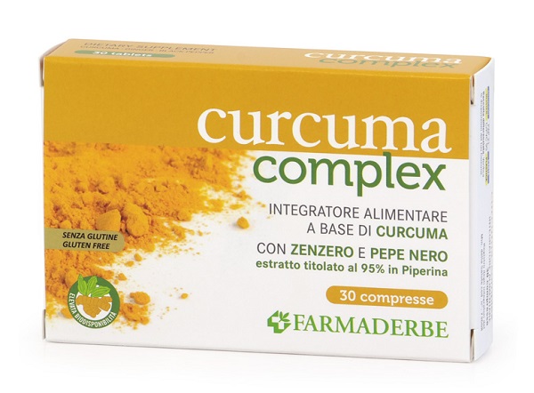 CURCUMA COMPLEX 30 COMPRESSE - Farmacia Murachelli Di Putelli dr. Giovanni