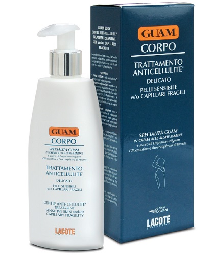 GUAM CREMA CORPO TRATTAMENTO ANTICELLULITE DELICATO PER PELLI SENSIBILI E O CAPILLARI FRAGILI 200 ML - Farmacia Murachelli Di Putelli dr. Giovanni