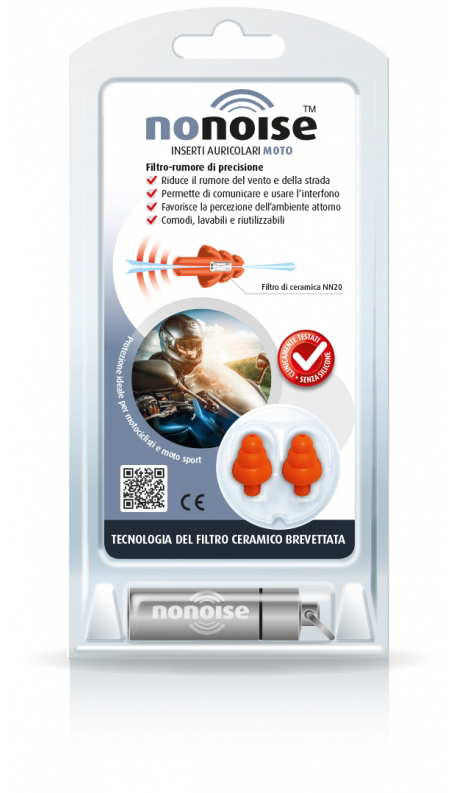 NONOISE MOTO INSERTO AURICOLARE 2 TAPPI - Farmacia Murachelli Di Putelli dr. Giovanni