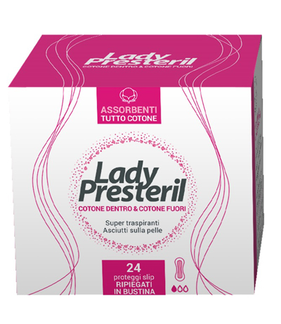 LADY PRESTERIL COTTON POWER PROTEGGI SLIP POCKET ANATOMICI RIPIEGATI PROMO 24 PEZZI - Farmacia Murachelli Di Putelli dr. Giovanni