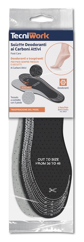 SOLETTE DEODORANTI AI CARBONI ATTIVI 1 PAIO - Farmacia Murachelli Di Putelli dr. Giovanni