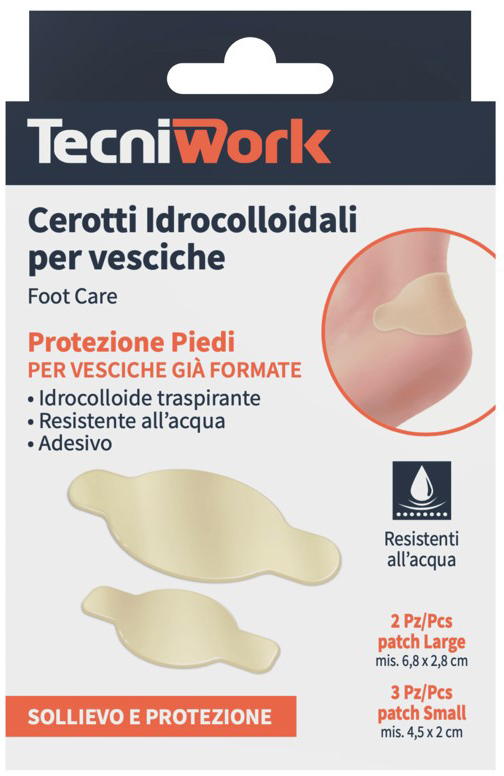 CEROTTI IDROCOLLOIDALI PER VESCICHE 5 PEZZI - Farmacia Murachelli Di Putelli dr. Giovanni