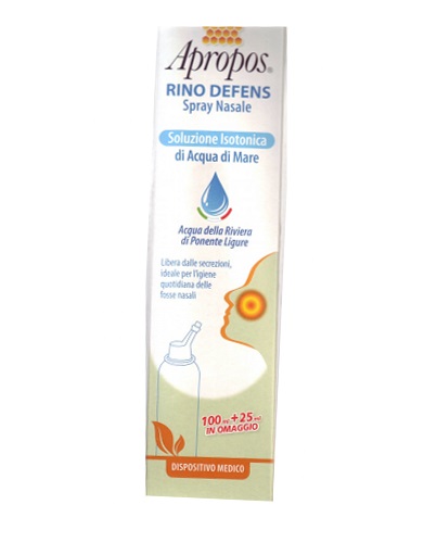APROPOS RINO DEFENS SOLUZIONE ISOTONICA 125 ML - Farmacia Murachelli Di Putelli dr. Giovanni