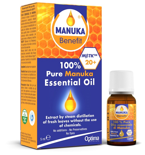 MANUKA BENEFIT OLIO ESSENZIALE DI MANUKA 5 ML - Farmacia Murachelli Di Putelli dr. Giovanni