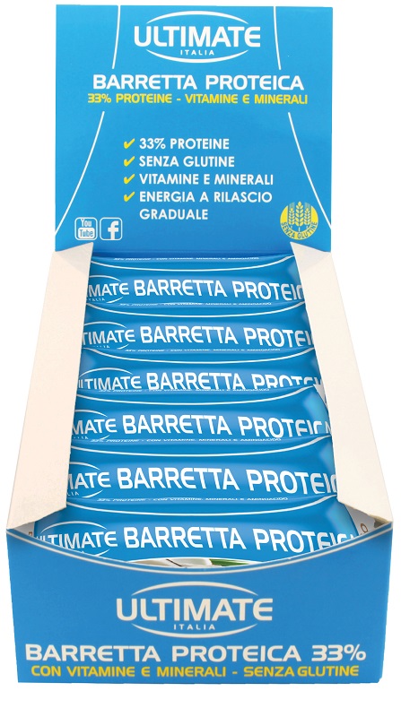 ULTIMATE BARRETTA PROTEICA GUSTO COCCO 24 PEZZI - Farmacia Murachelli Di Putelli dr. Giovanni