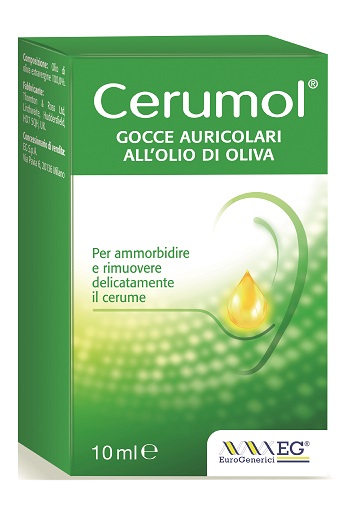 CERUMOL GOCCE AURICOLARI 10 ML - Farmacia Murachelli Di Putelli dr. Giovanni