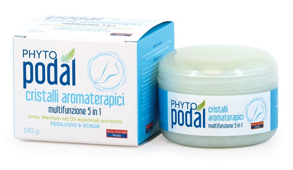 PHYTOPODAL MULTIFUNZIONE 5 IN 1 CRISTALLI AROMATERAPICI 140 G - Farmacia Murachelli Di Putelli dr. Giovanni