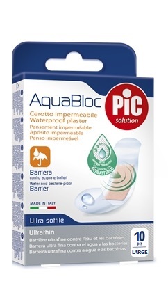 CEROTTO PIC AQUABLOC 25X72MM ANTIBATTERICO 10 PEZZI - Farmacia Murachelli Di Putelli dr. Giovanni