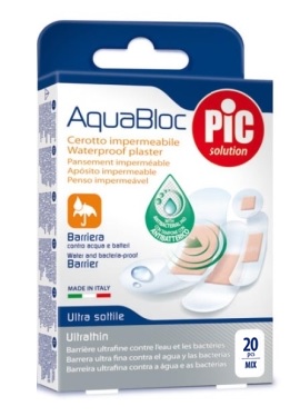 CEROTTO PIC AQUABLOC MIX ANTIBATTERICO 20 PEZZI - Farmacia Murachelli Di Putelli dr. Giovanni