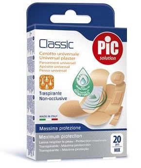 CEROTTO PIC CLASSIC MIX ANTIBATTERICO 20 PEZZI - Farmacia Murachelli Di Putelli dr. Giovanni