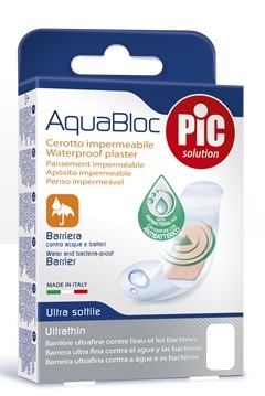 CEROTTO PIC AQUABLOC CM10X8 ANTIBATTERICO 5 PEZZI - Farmacia Murachelli Di Putelli dr. Giovanni
