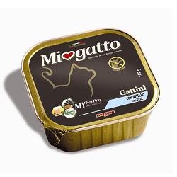 MIOGATTO GATTINI VITELLO GRAIN FREE 100 G - Farmacia Murachelli Di Putelli dr. Giovanni