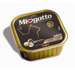 MIOGATTO ADULT SALMONE/GAMBERETTI GRAIN FREE 100 G - Farmacia Murachelli Di Putelli dr. Giovanni