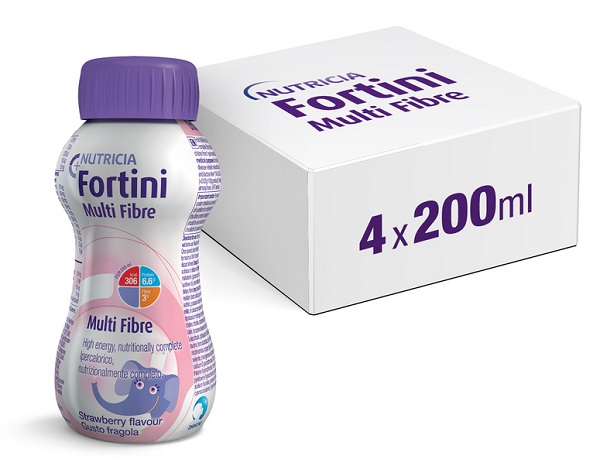 FORTINI MULTI FIBRE GUSTO FRAGOLA 200 ML - Farmacia Murachelli Di Putelli dr. Giovanni