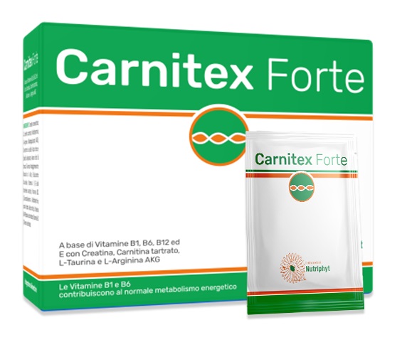 CARNITEX FORTE 20 BUSTINE 100 G - Farmacia Murachelli Di Putelli dr. Giovanni