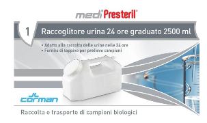 CONTENITORE URINA 24 ORE MEDIPRESTERIL - Farmacia Murachelli Di Putelli dr. Giovanni