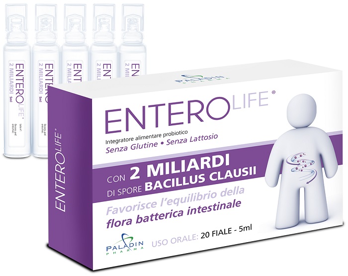 ENTEROLIFE 2 MILIARDI 20 FIALE DA 5 ML - Farmacia Murachelli Di Putelli dr. Giovanni