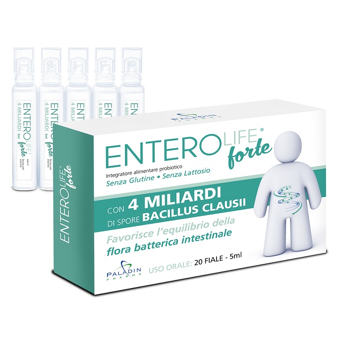ENTEROLIFE FORTE 4 MILIARDI 20 FIALE DA 5 ML - Farmacia Murachelli Di Putelli dr. Giovanni