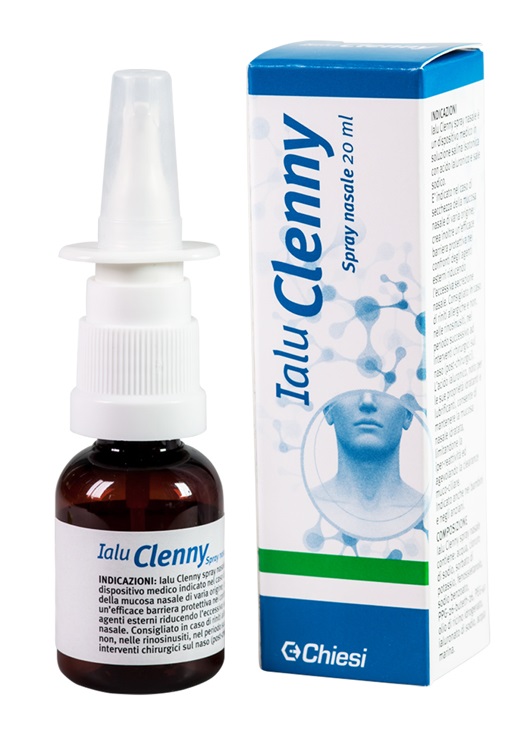 IALU CLENNY SPRAY NASALE SOLUZIONE SALINA ISOTONICA CON ACIDO IALURONICO E SALE SODICO 20 ML - Farmacia Murachelli Di Putelli dr. Giovanni