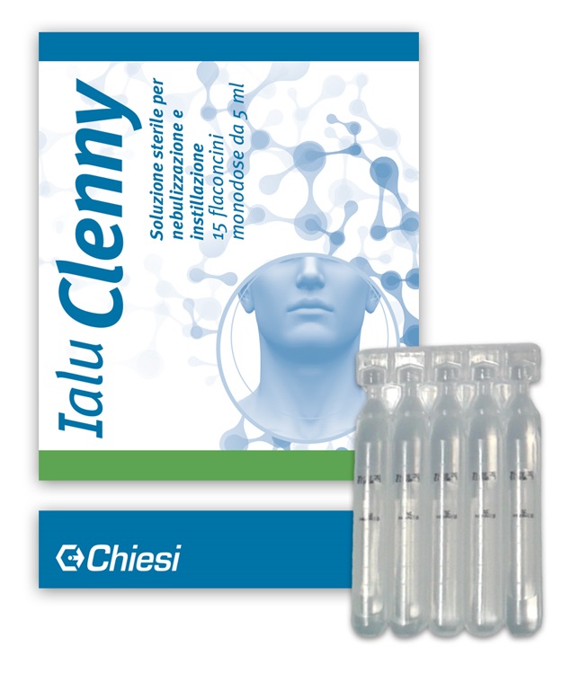 IALU CLENNY 15 FLACONCINI 5 ML SOLUZIONE STERILE PER NEBULIZZAZIONE E INSTILLAZIONE CON ACIDO IALURONICO - Farmacia Murachelli Di Putelli dr. Giovanni
