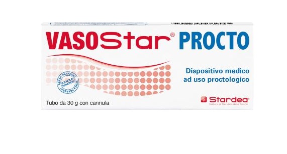 VASOSTAR CREMA PROCTOLOGICA 30 G - Farmacia Murachelli Di Putelli dr. Giovanni
