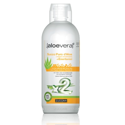 ALOEVERA2 SUCCO PURO D'ALOE DOPPIA CONCENTRAZIONE + ENERTONICI 1 LITRO - Farmacia Murachelli Di Putelli dr. Giovanni