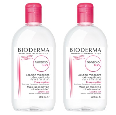 SENSIBIO H2O SOLUZIONE MICELLARE DETERTEGENTE 500ML + STRUCCANTE PELLE SENSIBILE 500 ML - Farmacia Murachelli Di Putelli dr. Giovanni