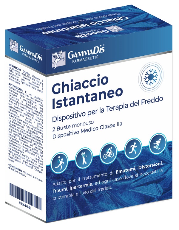 GHIACCIO ISTANTANEO TNT GAMMADIS 2 PEZZI GAMMADIS - Farmacia Murachelli Di Putelli dr. Giovanni
