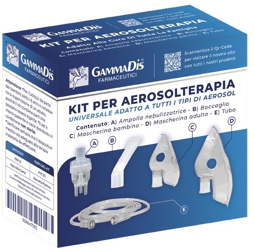 KIT AEROSOL COMPLETO GAMMADIS - Farmacia Murachelli Di Putelli dr. Giovanni