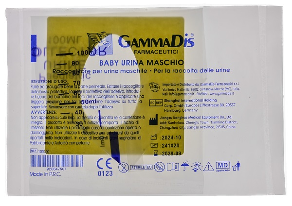 CONTENITORE URINA BABY MASCHIO GAMMADIS - Farmacia Murachelli Di Putelli dr. Giovanni