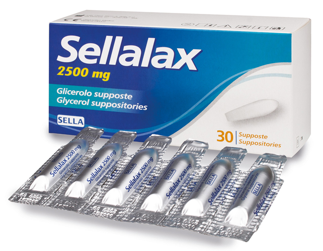 SELLALAX 2500MG SUPPOSTE GLICEROLO 30 PEZZI - Farmacia Murachelli Di Putelli dr. Giovanni