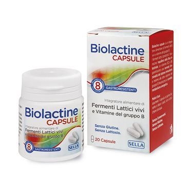 BIOLACTINE FERMENTI + VITAMINE 20 CAPSULE - Farmacia Murachelli Di Putelli dr. Giovanni