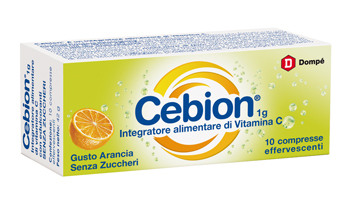 CEBION EFFERVESCENTE VIT C SENZA ZUCCHERO 10 COMPRESSE - Farmacia Murachelli Di Putelli dr. Giovanni