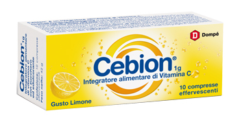 CEBION EFFERVESCENTE VITAMINA C LIMONE 10 COMPRESSE - Farmacia Murachelli Di Putelli dr. Giovanni