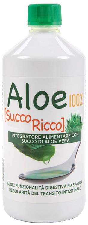 ALOE SUCCO E POLPA 100% 1 LITRO - Farmacia Murachelli Di Putelli dr. Giovanni