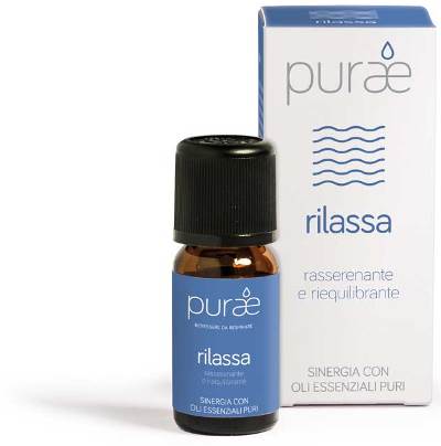 PURAE SINERGIA OLI ESSENZIALI RILASSA 10 ML - Farmacia Murachelli Di Putelli dr. Giovanni