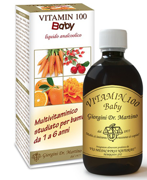 VITAMIN 100 BABY LIQUIDO ANALCOLICO 500 ML - Farmacia Murachelli Di Putelli dr. Giovanni